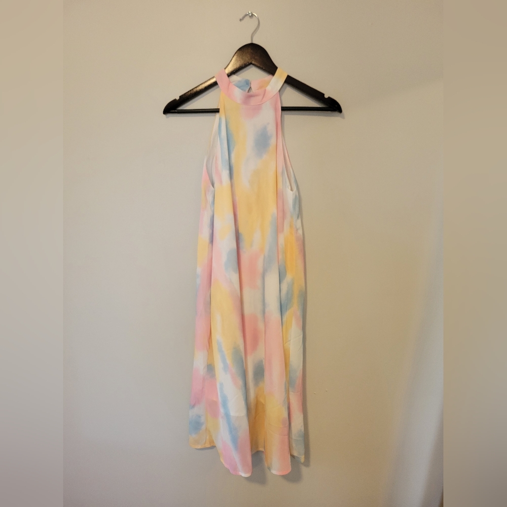 Pastel Flowy Dress - Size S